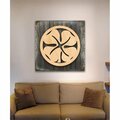 Clean Choice Four Leaf Clover Shamrock Celtic Art on Board Wall Decor CL2970371